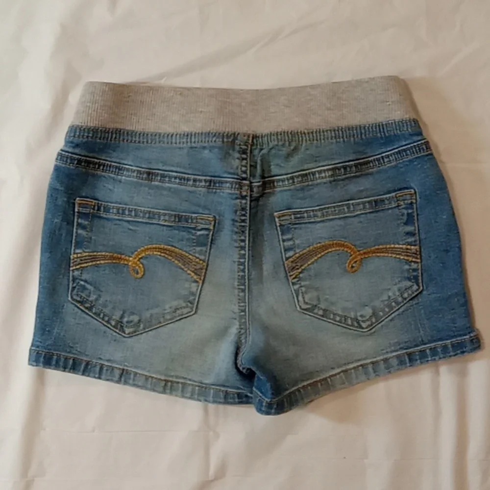 Justice Girl's Jean Shorts. Size 8.